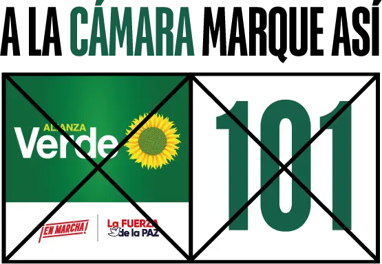 cómo votar cámara 101 jairo yáñez